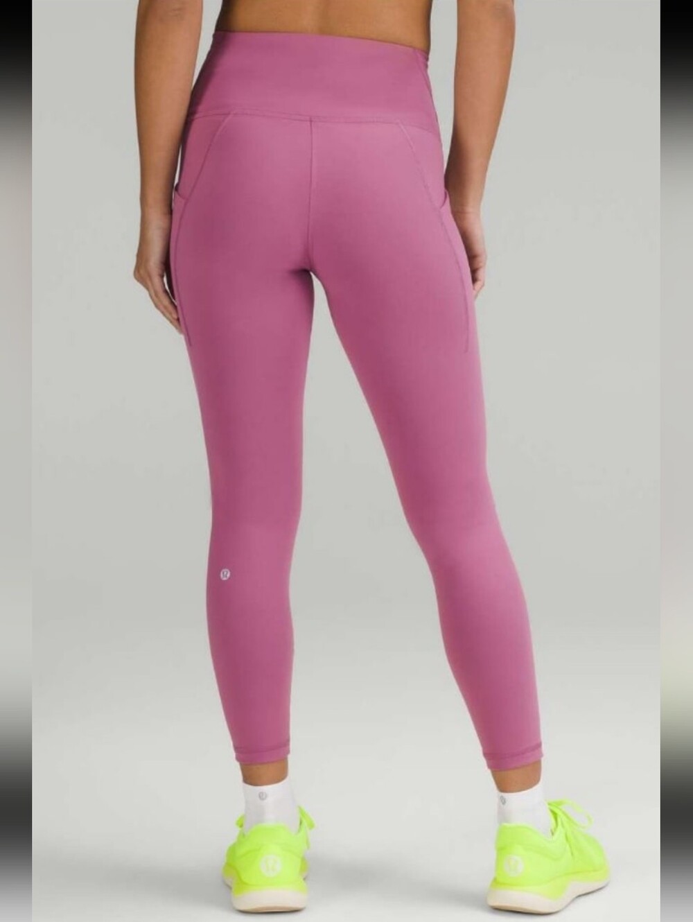 EUC Lululemon Wunder Train High-Rise Tight with Pockets Womens Size 4